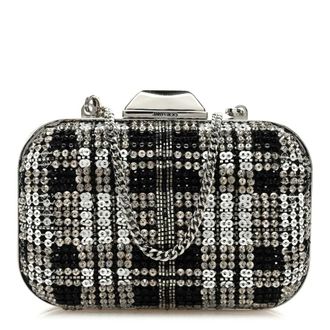 Jimmy Choo London Micro Cloud Sequin-Embellished Clutch