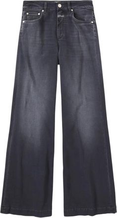 Closed Glow-up High Rise Flared Leg Jean - Dames - Loose Fit Jeans - Grijs - W26 - Jeans