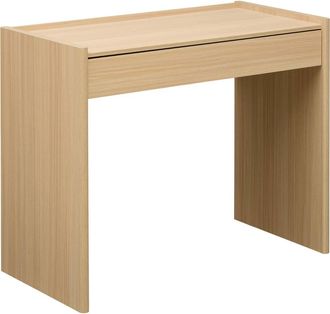 Atmosphera Escritorio John Rectangular, 50 X 100 Cm, Con 1 Caj&oacute;n, Color Beige - Atmosphera Cr&eacute;ateur DInt&eacute;rieur