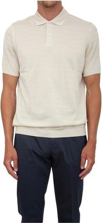 Corneliani Hombre, Camisetas, Beige, Talla: 2XL
