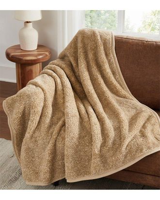 Brooklyn Loom Heathered Sherpa Throw