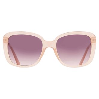 Guess Brown Gradient Butterfly Ladies Sunglasses GF6138 57F 55