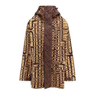 Pierre-Louis Mascia Winter Jackets, female, Multicolor, Size: M Cotton Hooded Jacket