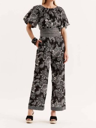 Tyler B&ouml;e Hannah Linen Topper In Black