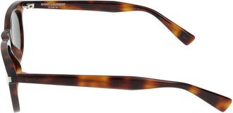 Saint Laurent Womens Sl Sunglasses Havana Acetate