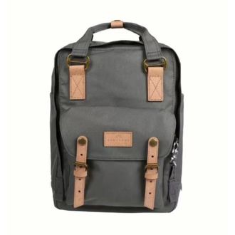 Doughnut Dames, Tassen, Grijs, Maat: ONE Size Leer