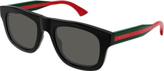 Gucci Grey Square Mens Sunglasses GG1991S 001 52