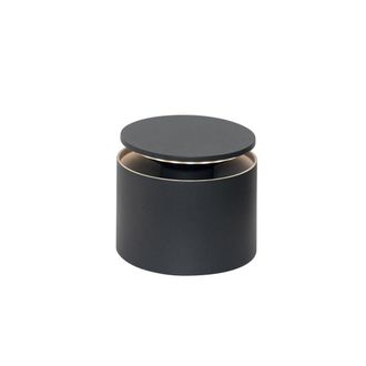 Zafferano L&aacute;mpara de mesa led port&aacute;til y recargable push up gris oscuro