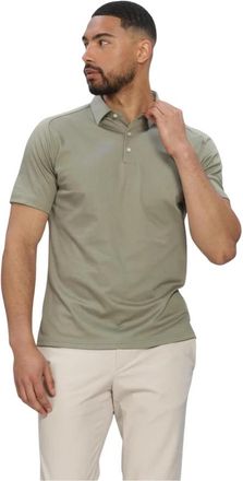 DeSoto Casual Polo Kent 1/2 - Heren - Polos - Groen - M - Tops