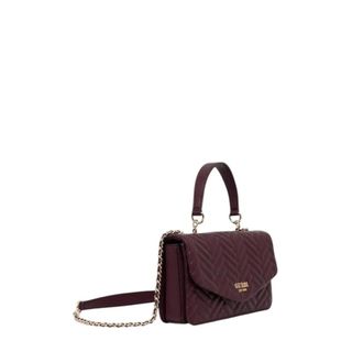 Guess Handbags, female, Purple, Size: ONE SIZE Anning Shoulder Bag