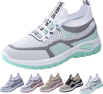 Generic Womens Trainers - Running Shoes Wide Foot Sports Shoes Memory Foam Outdoor Jogging Athletic Trainers Jogging Shoes Soft Sole Comfortable Sports Shoes 