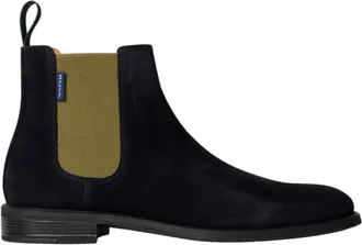 Paul Smith Schoenen, Heren, Blauw, 40 EU, Leer, Cedric Chelsea Boots
