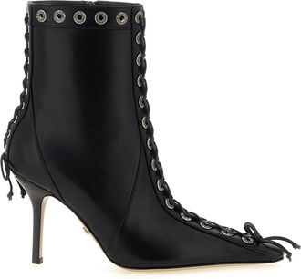 Mach & Mach Calfskin Ankle Womens Boots