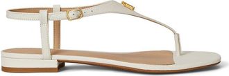 Ralph Lauren Platte teensandalen van leer EVERLEY