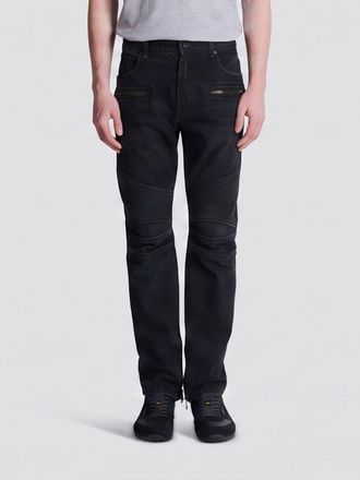 Balmain Jeans slim fit in denim di cotone