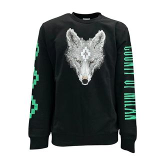 Marcelo Burlon Sweatshirts, male, Black, Size: M F5Camasw046