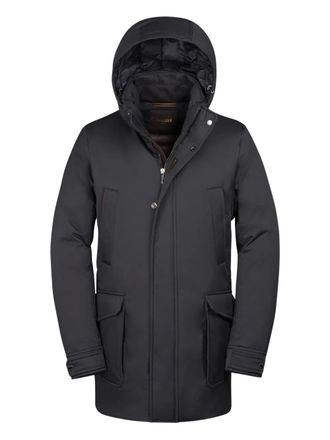 Moorer Parka Oran-ads - Nero