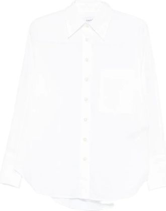 Amish Camicia con taschino - Bianco