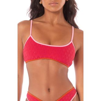Maaji Apple Red Lane Reversible Bikini Top at Nordstrom Rack, Size X-Small