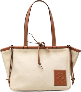 Loewe Tweedehands Kleine Canvas Kussen Tote