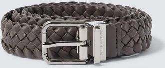 Dolce & Gabbana Cintura in pelle intrecciata