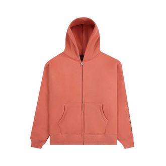 Pleasures Heren, Sweatshirts & Hoodies, Oranje, Maat: XL Katoen