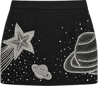Philipp Plein Minifalda Space Zodiac - Skirts - Mujer - Negro - XS