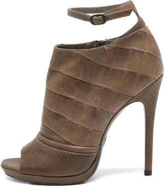 Alexander McQueen Borsa con effetto coccodrillo - Verde