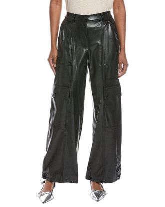 SIMKHAI Simkhai Sofia Luxe Vegan Leather Cargo Pant