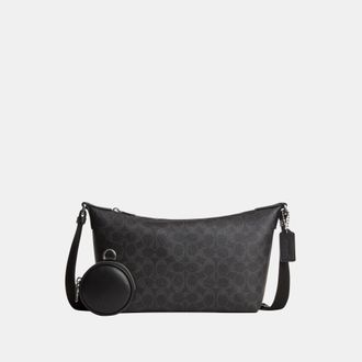 Coach Mens Small Finn Crossbody Bag With Pouch In Signature Canvas - Multicolour - One Size