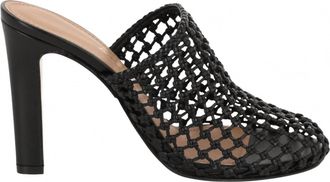 Ferragamo Womens Ellas X5 Caged Mules In Black