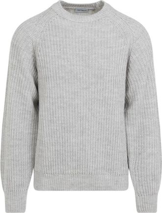 Carhartt Work in Progress Firth Sweater - Heren - Ronde hals truien - Grijs - M - Wol - Truien & Vesten