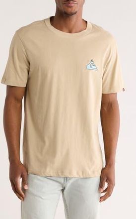 Quiksilver Stint Cotton Graphic T-Shirt in Taupe at Nordstrom Rack, Size X-Large