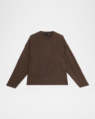 Nili Lotan Anisa Cashmere Crewneck Sweater