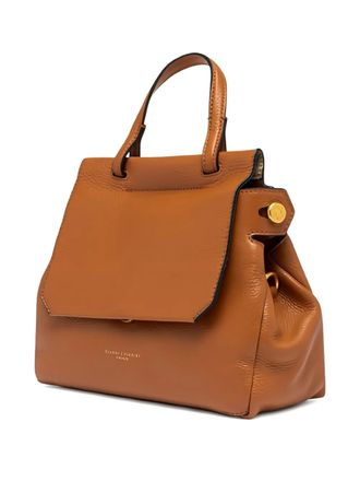 Gianni Chiarini Ottavia flap-top tote bag - women - Leather - One Size - Brown