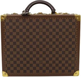 Louis Vuitton Pre-owned Trunk Bag - Dames - Vintage Handtas - Bruin - ONE Size - Vintage