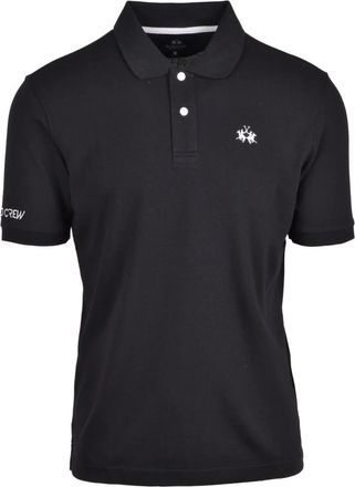 La Martina Tops, Heren, Zwart, 3Xl, Katoen, Polo