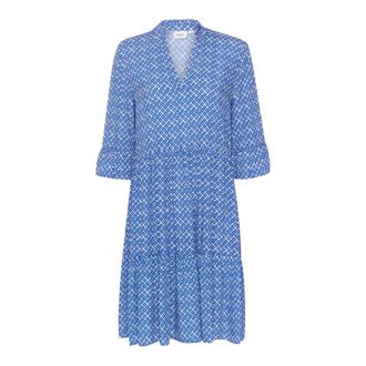 Saint Tropez EdaSZ Jurk - Dames - Jurken - Blauw - Maat: XS