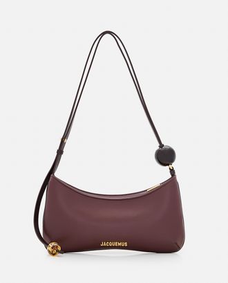 Jacquemus Borsa A Tracolla Le Bisou Perle In Pelle