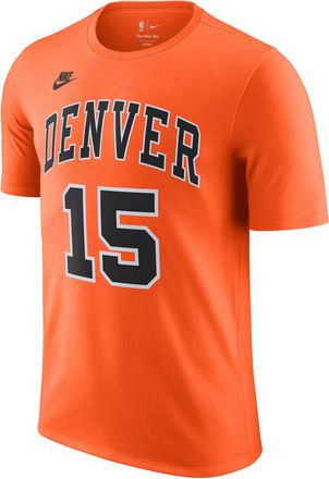 Nike Mens Denver Nuggets Hardwood Classics NBA T-Shirt in Orange | IU2385-823