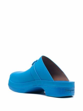 Ferragamo Gancini Clog - Blue