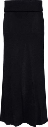 Proenza Schouler Avalon midi skirt - women - Viscose - M - Black