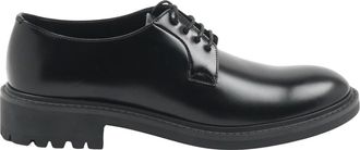 Saint Laurent Laced Shoes, male, Black, Size: 7 US Antoine Lace Up