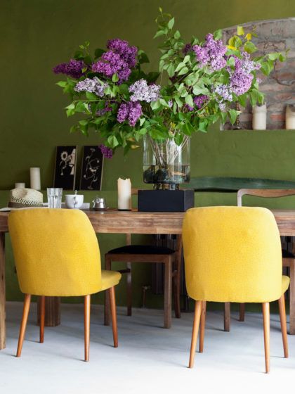 Le sedie perfette anche per il tavolo più semplice