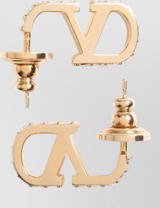 Valentino Garavani crystal-embellished stud earrings