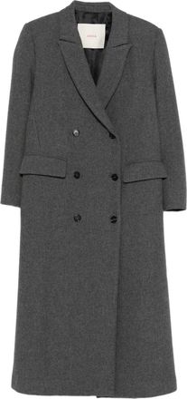 Jucca Cappotto doppiopetto - Grigio