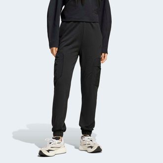 adidas Sporthose ADIDAS SPORTSWEAR W CE G KN CARG, Damen, Gr. XXL, N-Gr, schwarz, Obermaterial: 55% Baumwolle, 36% Polyester, 9% Viskose, Hosen Sporthose