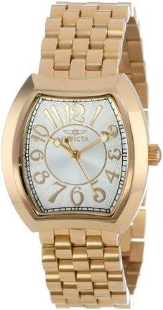 Invicta Angel Silver Dial Gold-plated Ladies Watch 15040