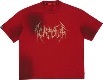 Acupuncture Acupuncture, Heren, Tops, Rood, Maat: XL Katoen