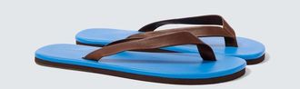 Auralee Leather thong sandals
